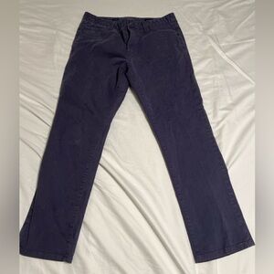 7Diamonds Clifton Slim Straight Chinos – Men’s 34x30 – Navy / Indigo